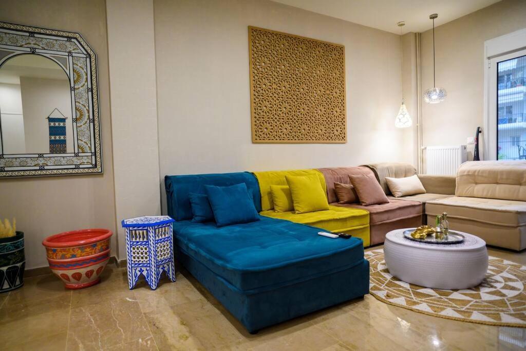 شقة Boho 2 Bdr Luxury Meets The East أثينا المظهر الخارجي الصورة