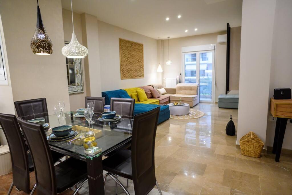 شقة Boho 2 Bdr Luxury Meets The East أثينا المظهر الخارجي الصورة